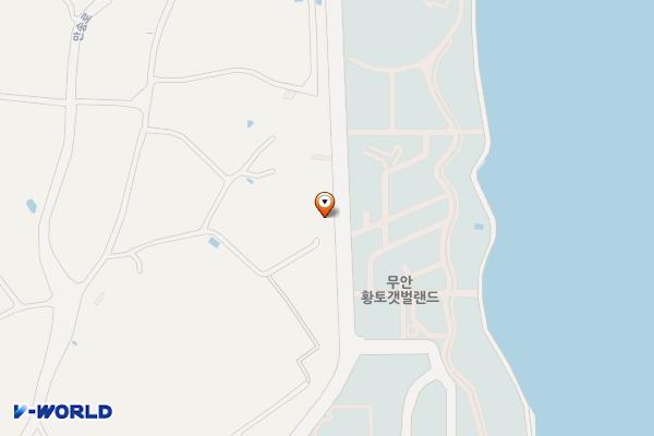 생태갯벌사업소 위치 지도 — 전남광주통합특별시 무안군 해제면 유월리 16-78
