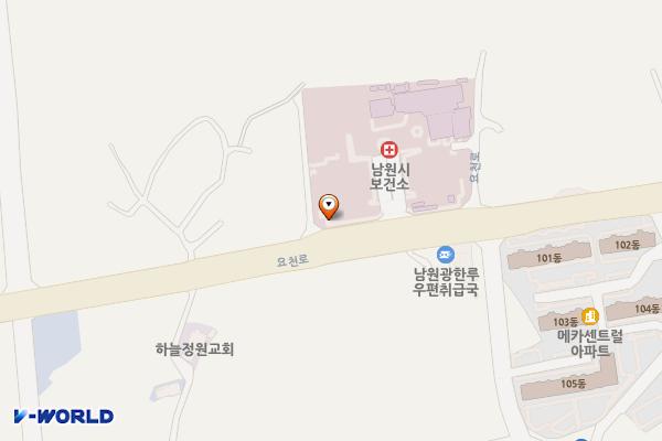 남원여성문화센터 위치 지도 — 전북특별자치도 남원시 요천로 1283 
