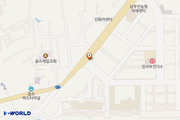 곰소다용도부지 위치 지도 — 전북특별자치도 부안군 진서면 곰소리 964