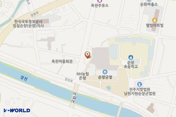 순창군청 위치 지도 — 전북특별자치도 순창군 순창읍 순화리 388 