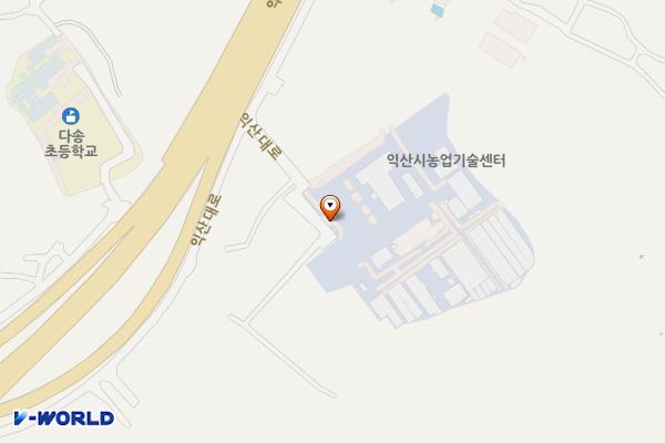 익산시 농업기술센터 위치 지도 — 전북특별자치도 익산시 익산대로 1366-20