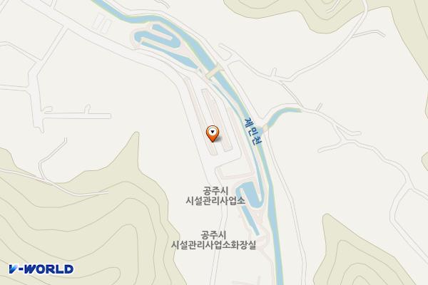 금학생태공원주차장 위치 지도 — 충청남도 공주시 금학동 106