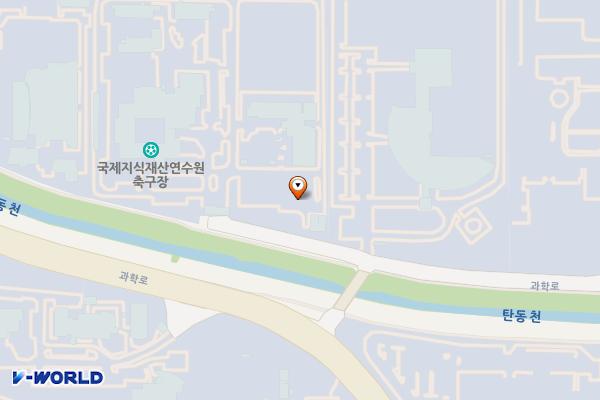 지식재산처 국제지식재산연수원 위치 지도 — 대전광역시 유성구 과학로 82