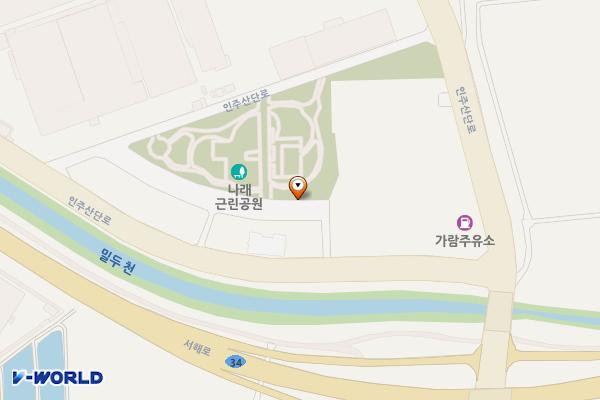 인주면 걸매리 제3공영주차장 위치 지도 — 충청남도 아산시 인주면 걸매리 1049