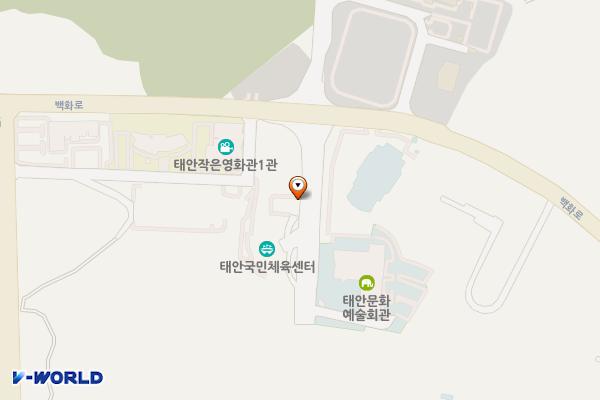 태안국민체육센터 위치 지도 — 충청남도 태안군 태안읍 동문리 9-7