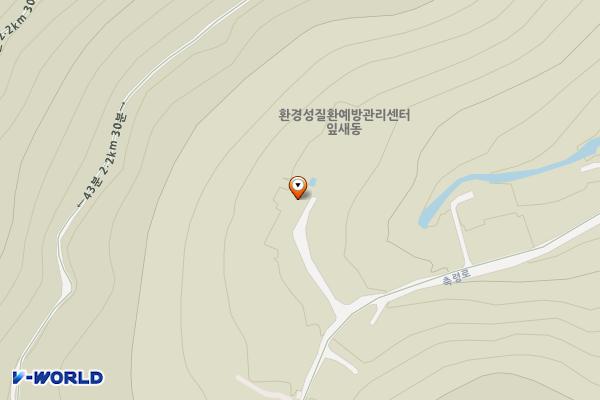 가평환경성질환 예방관리센터 위치 지도 — 경기도 가평군 청평면 은고개로 19