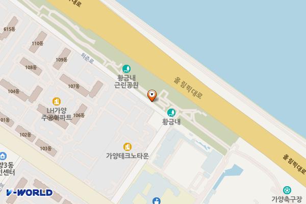 가양레포츠센터 위치 지도 — 서울특별시 강서구 양천로61길 101