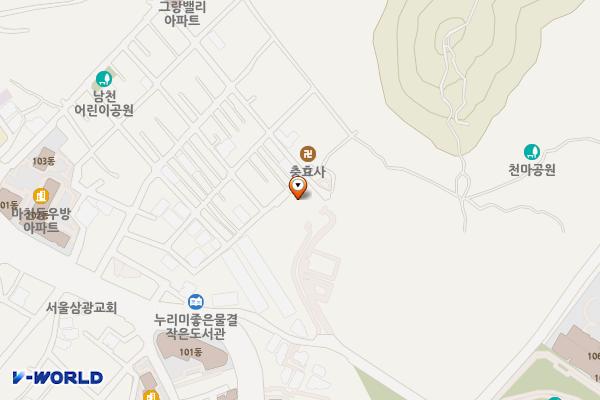 천마공영주차장 위치 지도 — 서울특별시 송파구 성내천로33가길20