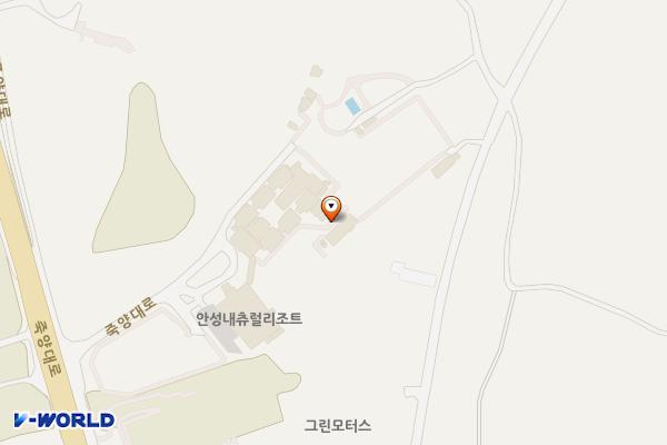 ㈜안성내츄럴리조트 위치 지도 — 경기도 안성시 죽산면 죽양대로 136-17