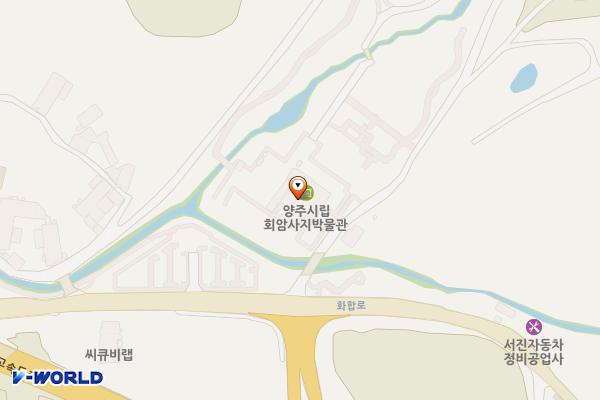 회암사지박물관 위치 지도 — 경기도 양주시 회암사길 11