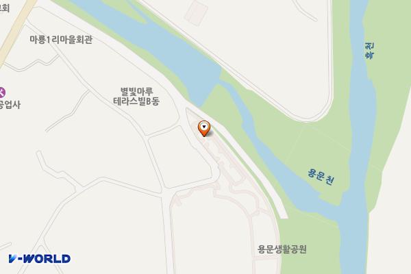 용문생활체육공원 위치 지도 — 경기도 양평군 용문면 마룡리 269-2