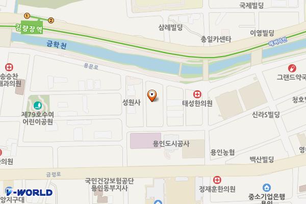 금학공영주차장 위치 지도 — 경기도 용인시 처인구 용문로 140