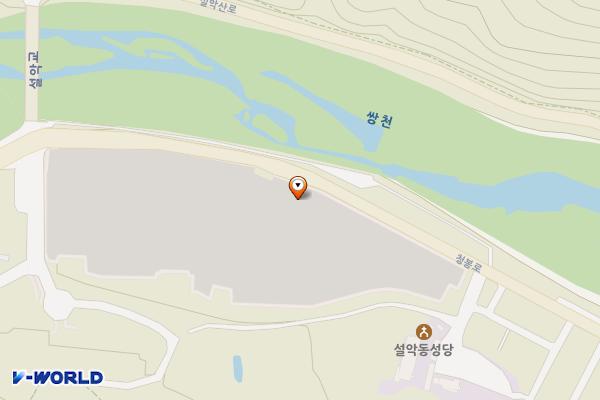 설악산 C2 노외주차장 위치 지도 — 강원특별자치도 속초시 설악동 324-1