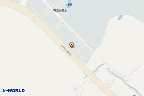 울산대공원 남문주차장(파크골프장) 위치 지도 — 울산광역시 남구 옥동 97-3