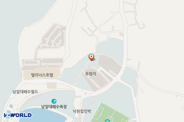 남일대해수욕장 주차장 위치 지도 — 경상남도 사천시 향촌동 631-6