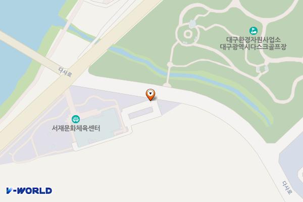 서재문화체육센터 위치 지도 — 대구광역시 달성군 다사읍 다사로 750
