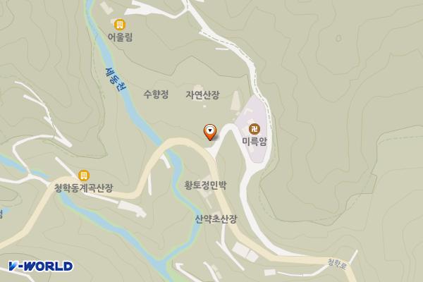 청학동 박물관 (청학동 공영주차장) 위치 지도 — 경상남도 하동군 청학로 2526