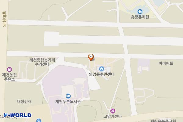의림지동주민센터 위치 지도 — 충청북도 제천시 의림대로42길34