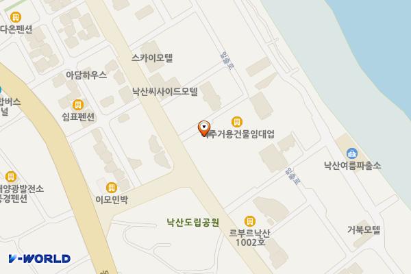 낙산해수욕장주차장 위치 지도 — 강원특별자치도 양양군 강현면 일출로 43