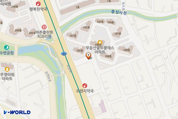 동구문화센터 위치 지도 — 전남광주통합특별시 동구 남문로 646