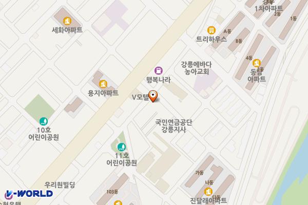 국민연금공단 강릉사옥 위치 지도 — 강원특별자치도 강릉시 포남동 892-7