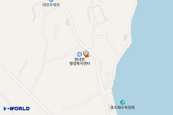 현내면행정복지센터 위치 지도 — 강원특별자치도 고성군 현내면 한나루로 67