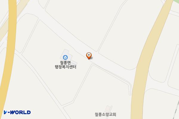 월롱면사무소 위치 지도 — 경기도 파주시 월롱면 위전리 5-3
