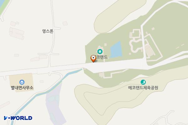 에코랜드 위치 지도 — 경기도 남양주시 별내면 청학로8번길 39