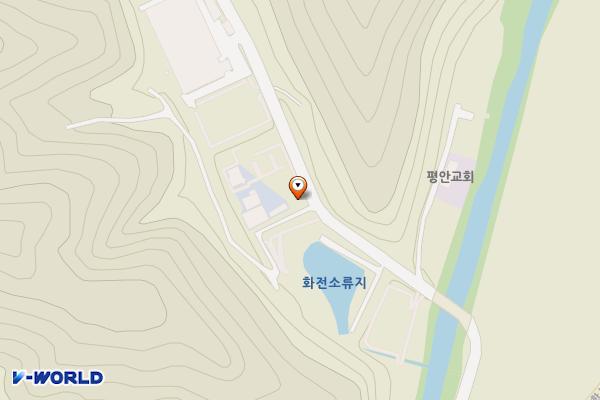 남면 화전농공단지 구내식당 앞 주차장 위치 지도 — 강원특별자치도 홍천군 남면 흥성길 39