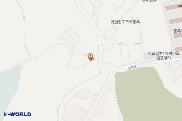 세계문화유산 조선왕릉(김포장릉) 위치 지도 — 경기도 김포시 장릉로 79