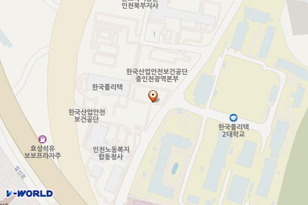 근로복지공단 인천북부지사 위치 지도 — 인천광역시 부평구 무네미로 478