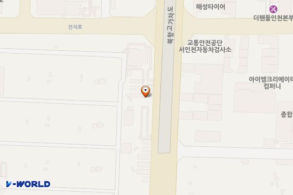인천환경공단 가좌사업소 위치 지도 — 인천광역시 서해구 중봉대로211