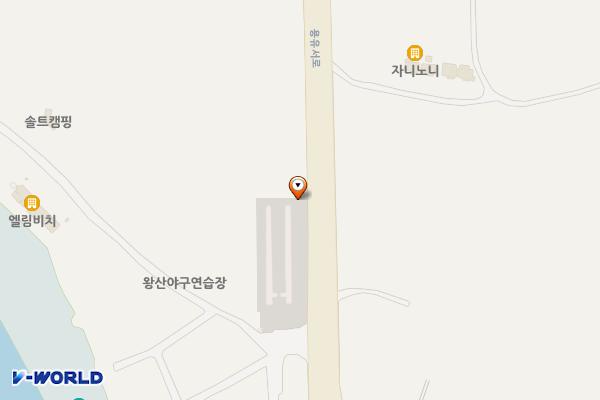 왕산 공영주차장 위치 지도 — 인천광역시 영종구 을왕동 808-5