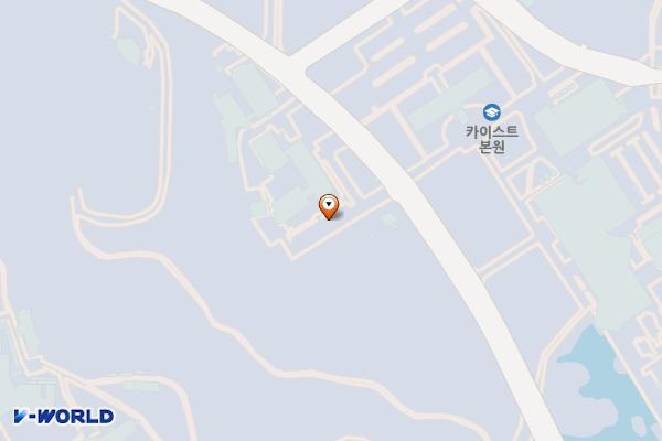 한국과학기술원 교육지원동(W8) 주차장 위치 지도 — 대전광역시 유성구 대학로 291