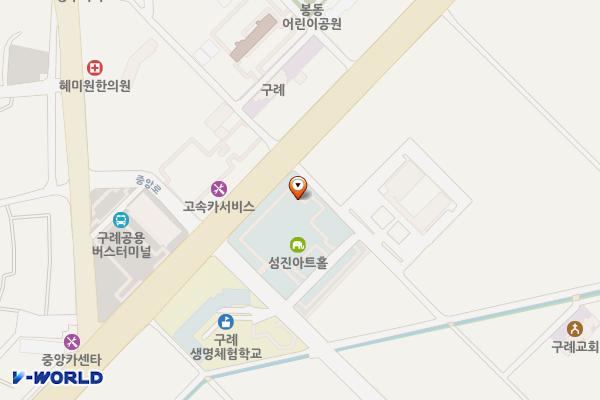 구례종합사회복지관 주차장 위치 지도 — 전남광주통합특별시 구례군 구례읍 구례로 508 