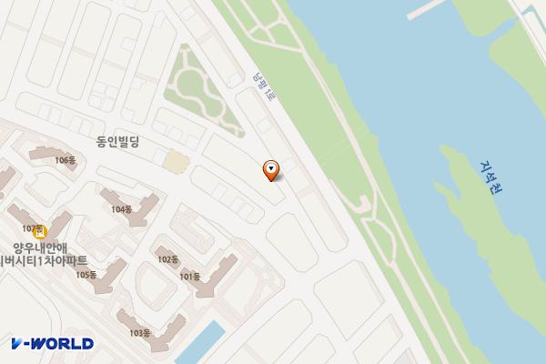 남평도시개발 택지개발지구내 위치 지도 — 전남광주통합특별시 나주시 남평읍 동사리 351-5