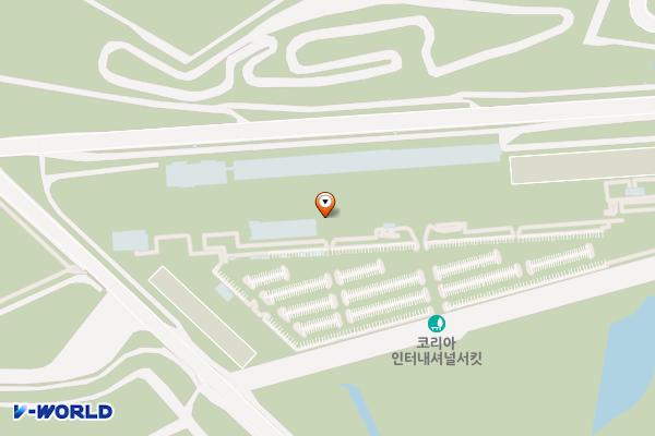 영암국제자동차경주장(상설블록) 위치 지도 — 전남광주통합특별시 영암군 삼호읍 삼포리 1893