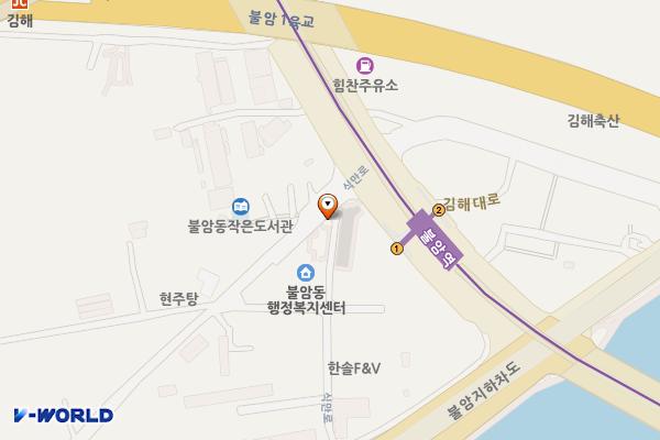 불암동주민센터 위치 지도 — 경상남도 김해시 불암동 220-17