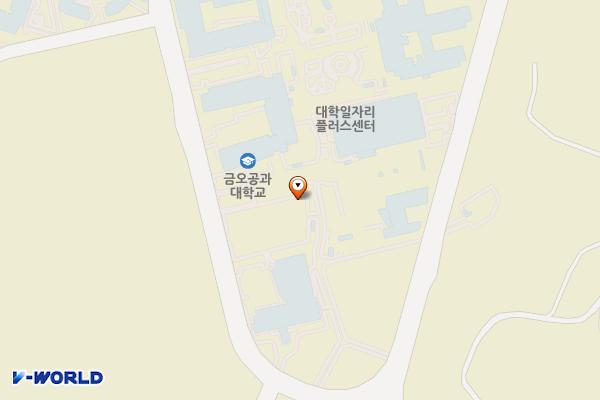 금오공과대학교 위치 지도 — 경상북도 구미시 거의동 468