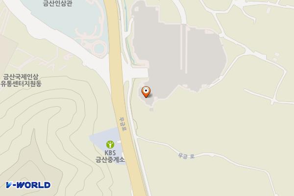 금산세계인삼엑스포 위치 지도 — 충청남도 금산군 금산읍 신대리 355