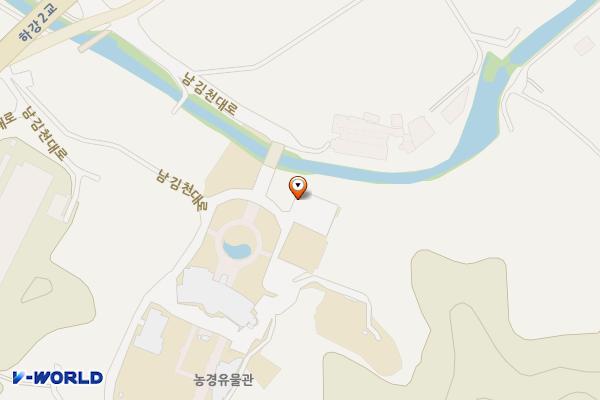 김천시농업기술센터 주차장 위치 지도 — 경상북도 김천시 구성면 하강리 20