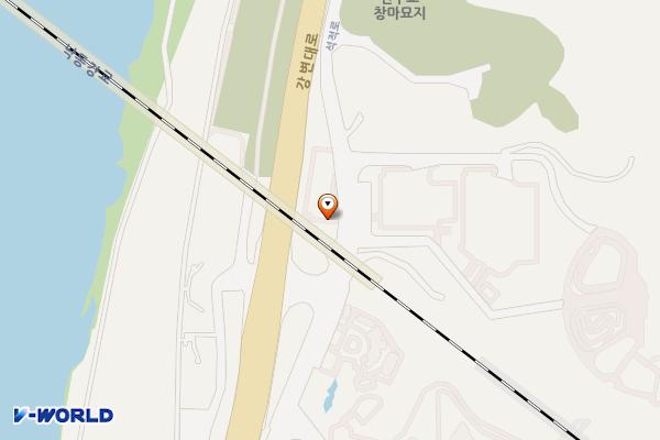 시설관리사업소 위치 지도 — 경상북도 칠곡군 석적읍 중지리 342-3
