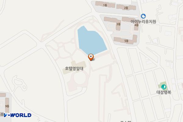 영일대 연못주차장 위치 지도 — 경상북도 포항시 남구 대잠동 780-230