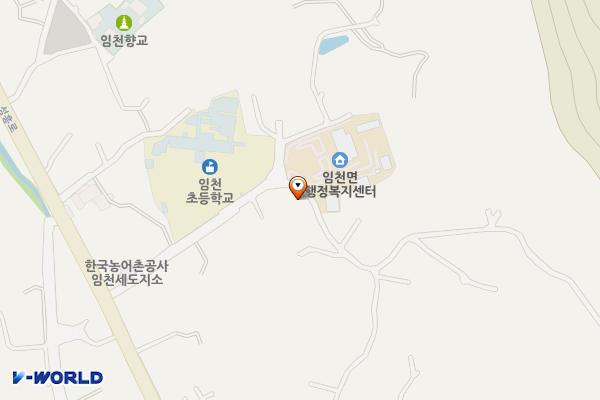 임천면행정복지센터 위치 지도 — 충청남도 부여군 임천면 군사리 306-1