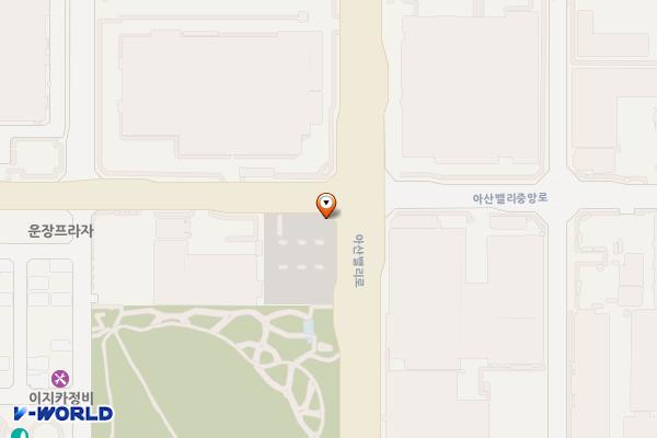 아산테크노밸리 제2공영주차장 위치 지도 — 충청남도 아산시 둔포면 석곡리 1480