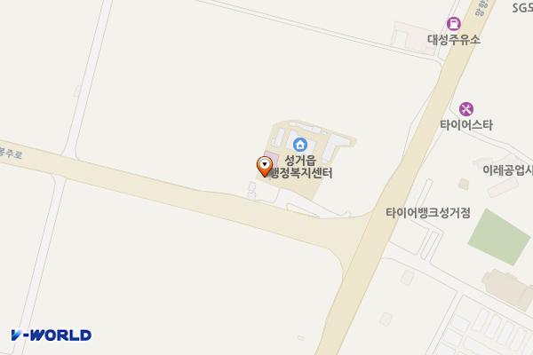 성거읍사무소 위치 지도 — 충청남도 천안시 서북구 성거읍 저리 57-26