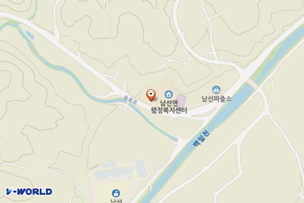 남선면행정복지센터 위치 지도 — 경상북도 안동시 남선면 구미리 126-1