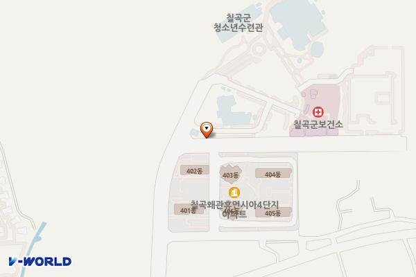 칠곡군보건소 위치 지도 — 경상북도 칠곡군 왜관읍 석전리 254