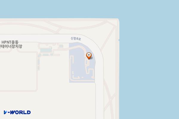 웅동하수처리장 위치 지도 — 경상남도 창원시 진해구 남문동 1190-1