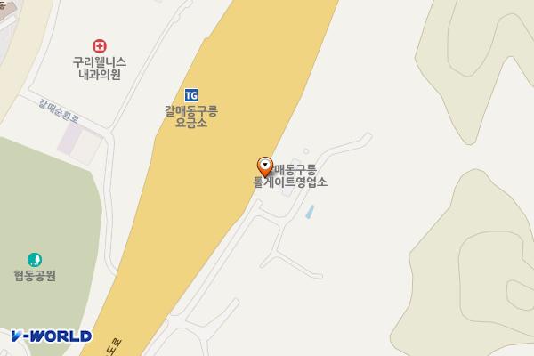 경기 갈매동구릉영업소 위치 지도 — 경기도 구리시 갈매동 53-44